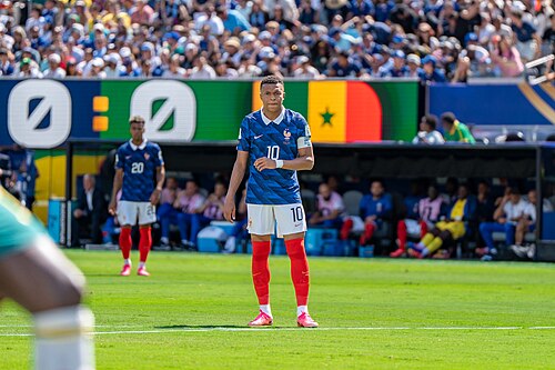 Kylian Mbappe during France v Senegal on 16 June 2026 at the 2026 FIFA World Cup at NY/NJ Stadium in East Rutherford, NJ