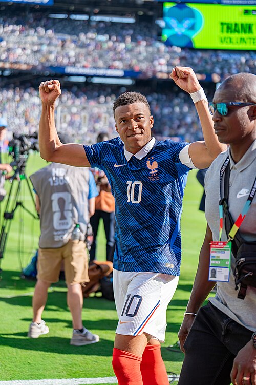 Kylian Mbappe during France v Senegal on 16 June 2026 at the 2026 FIFA World Cup at NY/NJ Stadium in East Rutherford, NJ