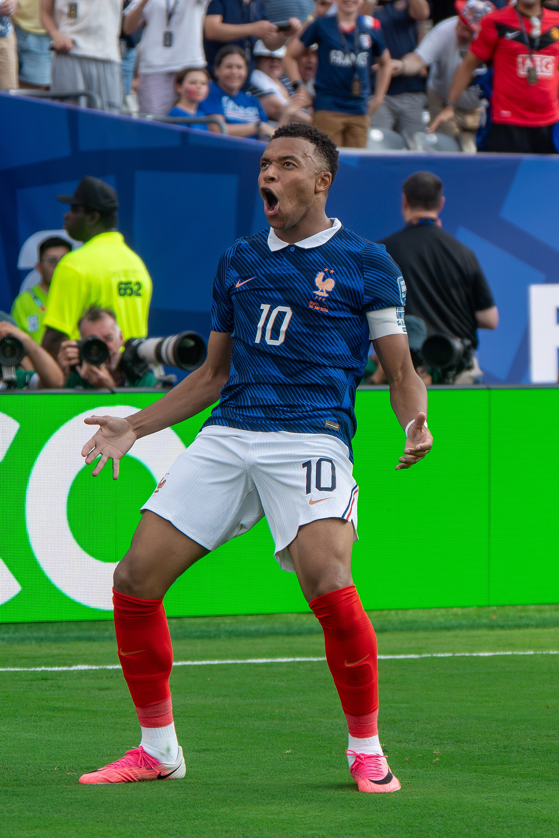 Kylian Mbappe during France v Sweden at the 2026 FIFA World Cup