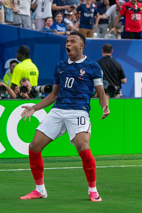 Kylian Mbappe during France v Sweden at the 2026 FIFA World Cup