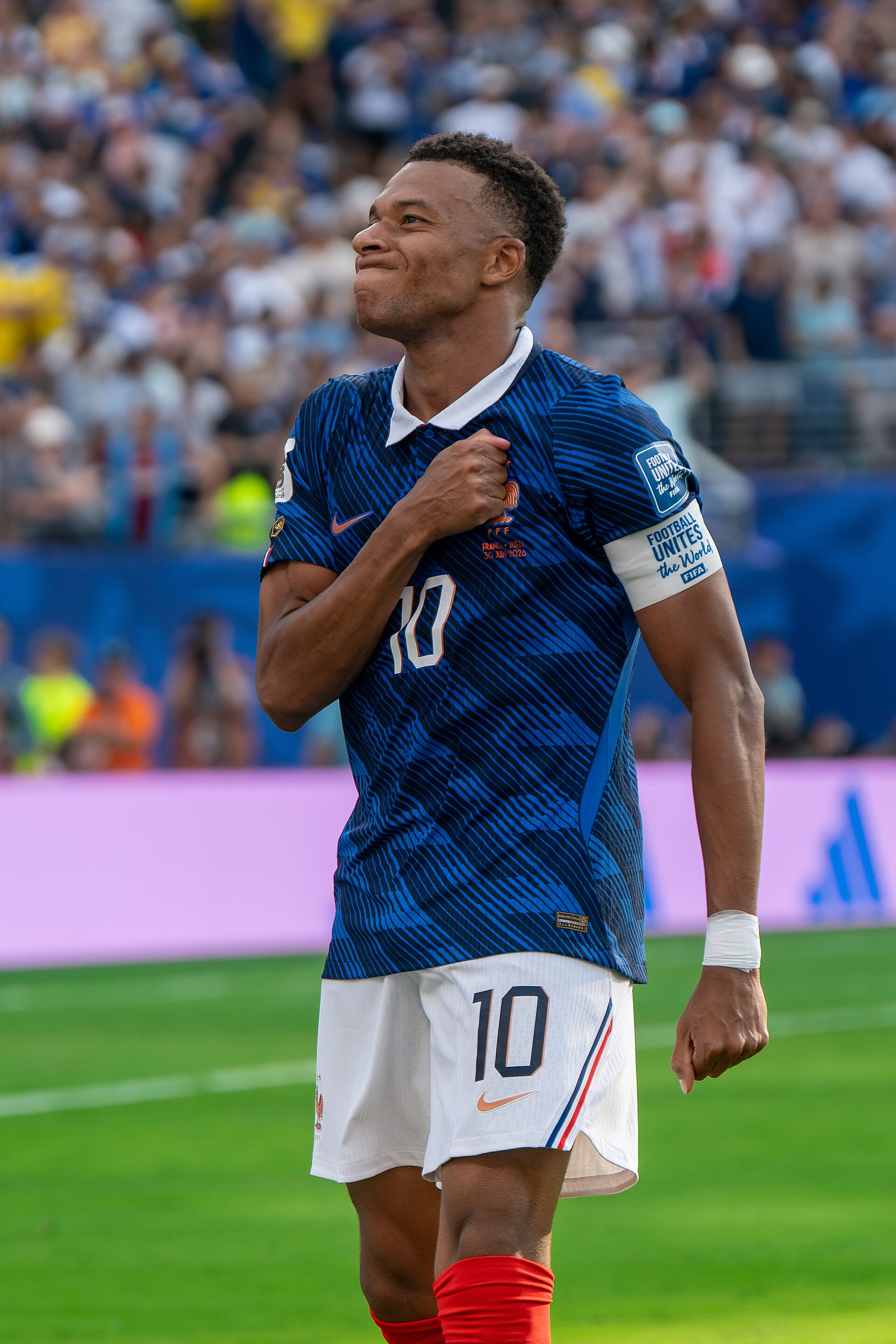 Kylian Mbappe during France v Sweden at the 2026 FIFA World Cup