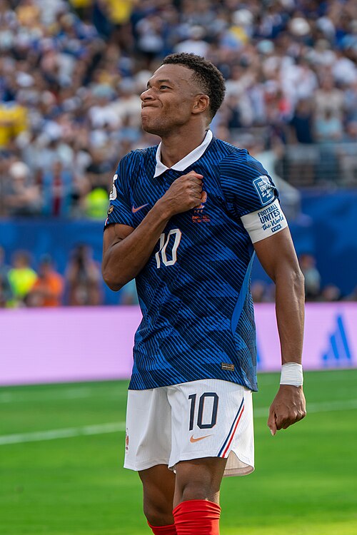 Kylian Mbappe during France v Sweden at the 2026 FIFA World Cup