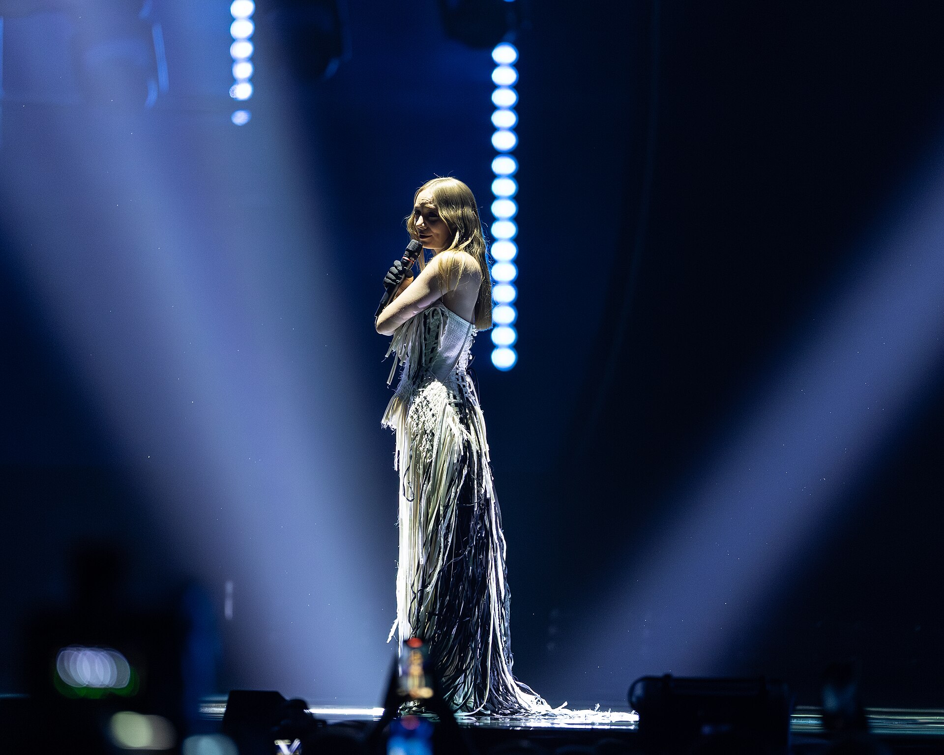 LELÉKA performing Ridnym, representing Ukraine in the 2nd Semi Final of the 2026 Eurovision Song Contest in Vienna