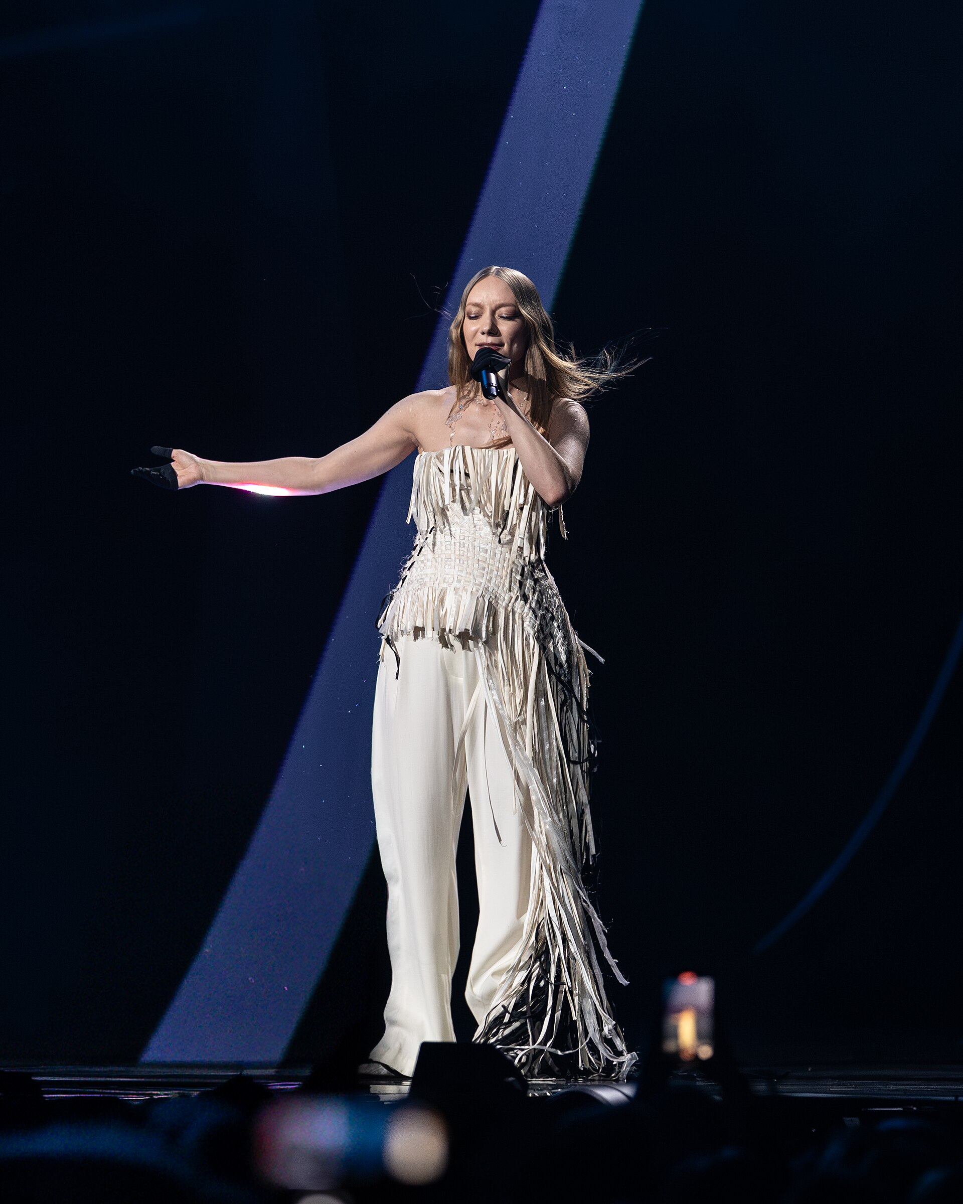 LELÉKA performing Ridnym, representing Ukraine in the 2nd Semi Final of the 2026 Eurovision Song Contest in Vienna