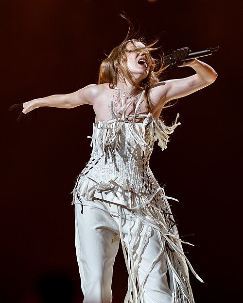 LELÉKA performing Ridnym, representing Ukraine in the 2nd Semi Final of the 2026 Eurovision Song Contest in Vienna