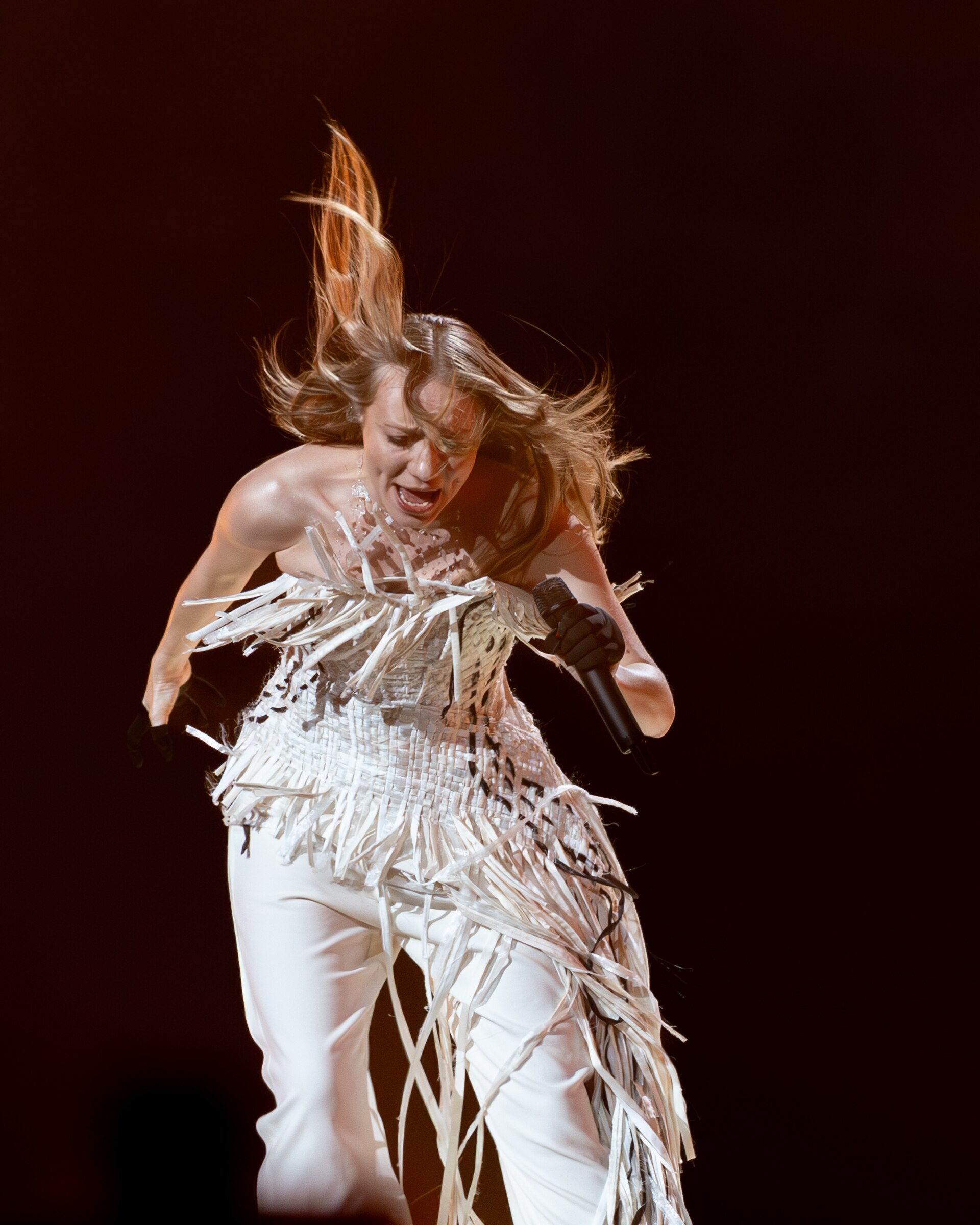 LELÉKA performing Ridnym, representing Ukraine in the 2nd Semi Final of the 2026 Eurovision Song Contest in Vienna