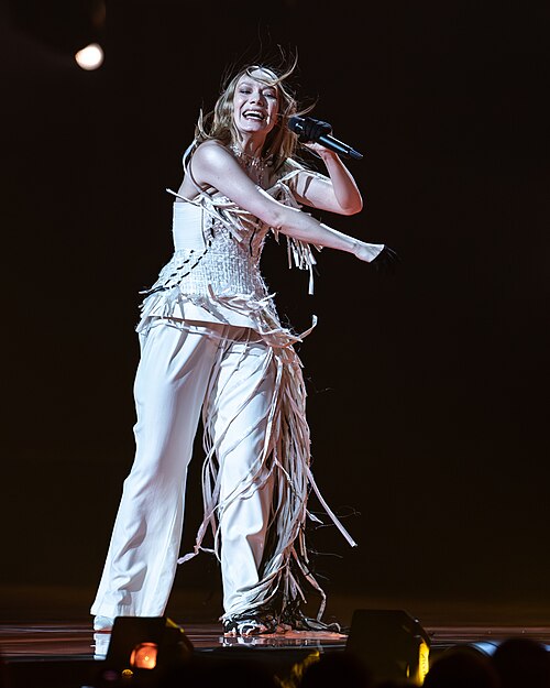 LELÉKA performing Ridnym, representing Ukraine in the 2nd Semi Final of the 2026 Eurovision Song Contest in Vienna