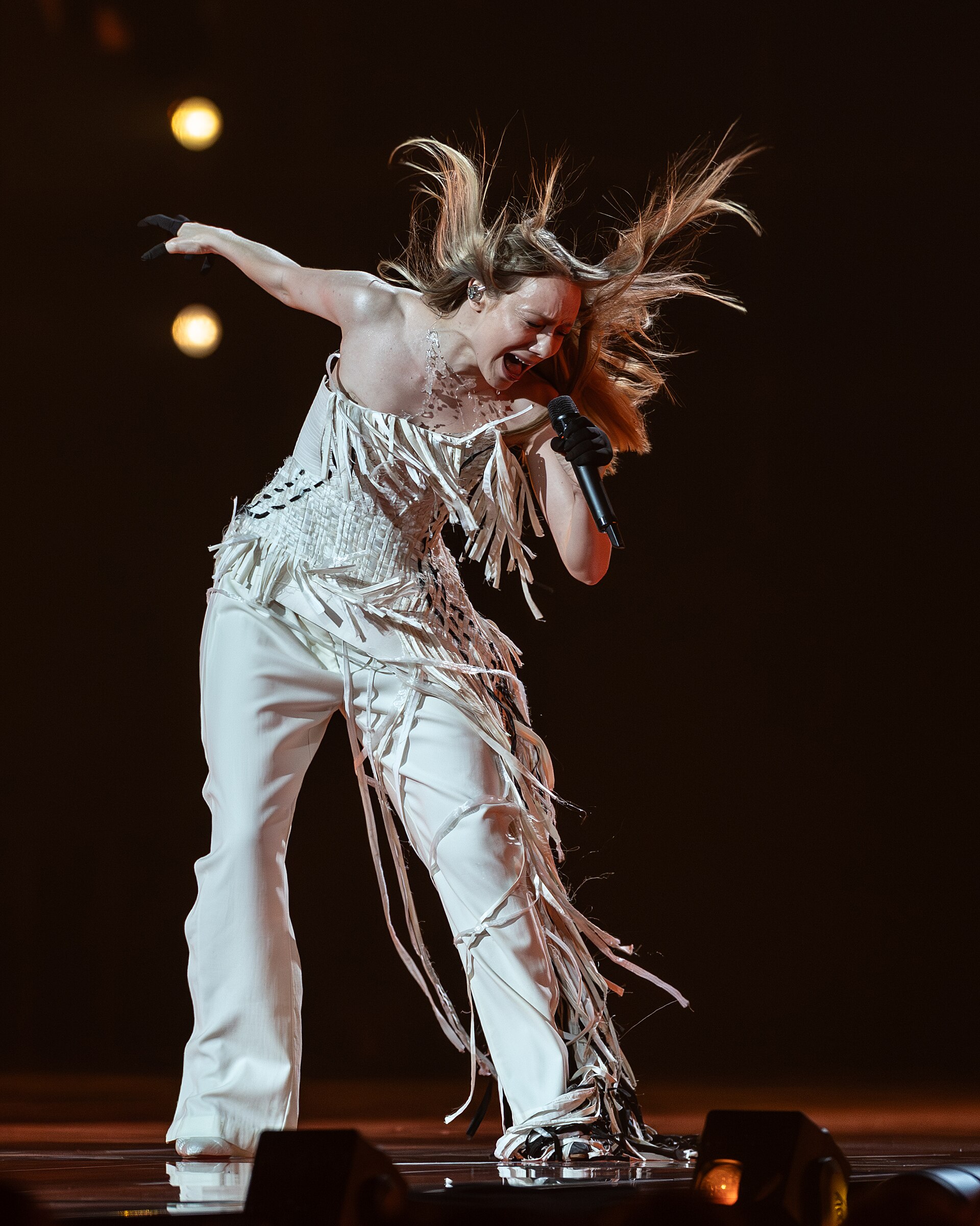 LELÉKA performing Ridnym, representing Ukraine in the 2nd Semi Final of the 2026 Eurovision Song Contest in Vienna