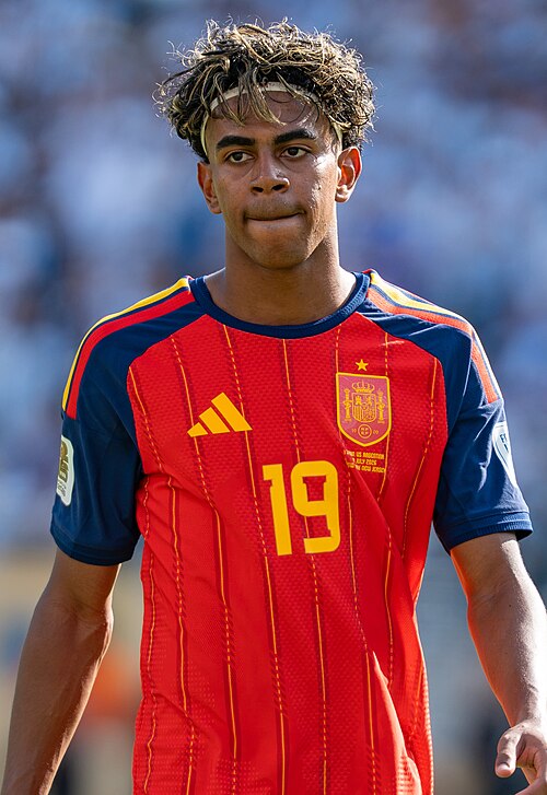 Lamine Yamal during Argentina vs Spain at the 2026 FIFA World Cup Final