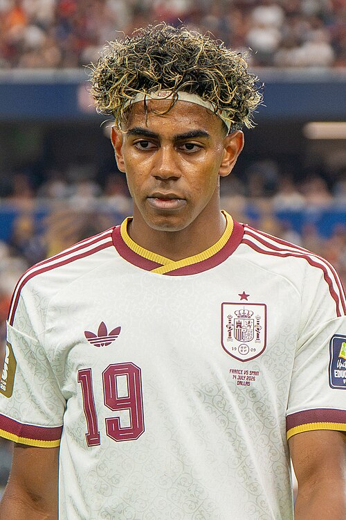 Lamine Yamal during France v Spain at the 2026 FIFA World Cup