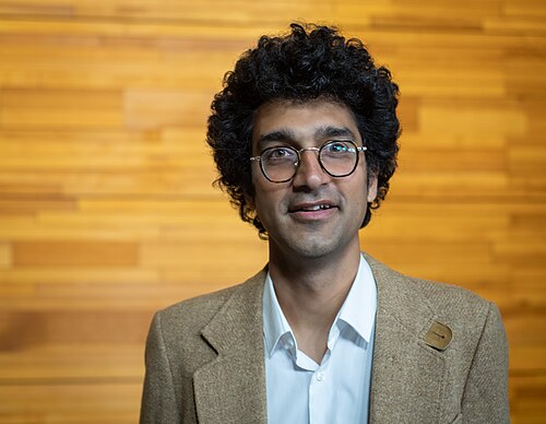 Latif Nasser, Canadian-American researcher, writer and presenter, at TED 2025 in Vancouver, Canada