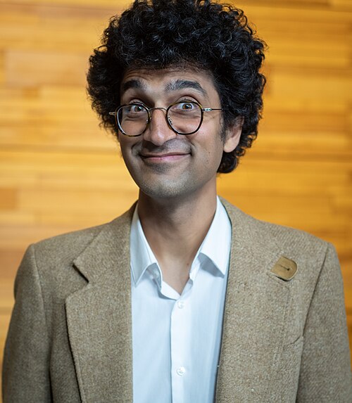 Latif Nasser, Canadian-American researcher, writer and presenter, at TED 2025 in Vancouver, Canada
