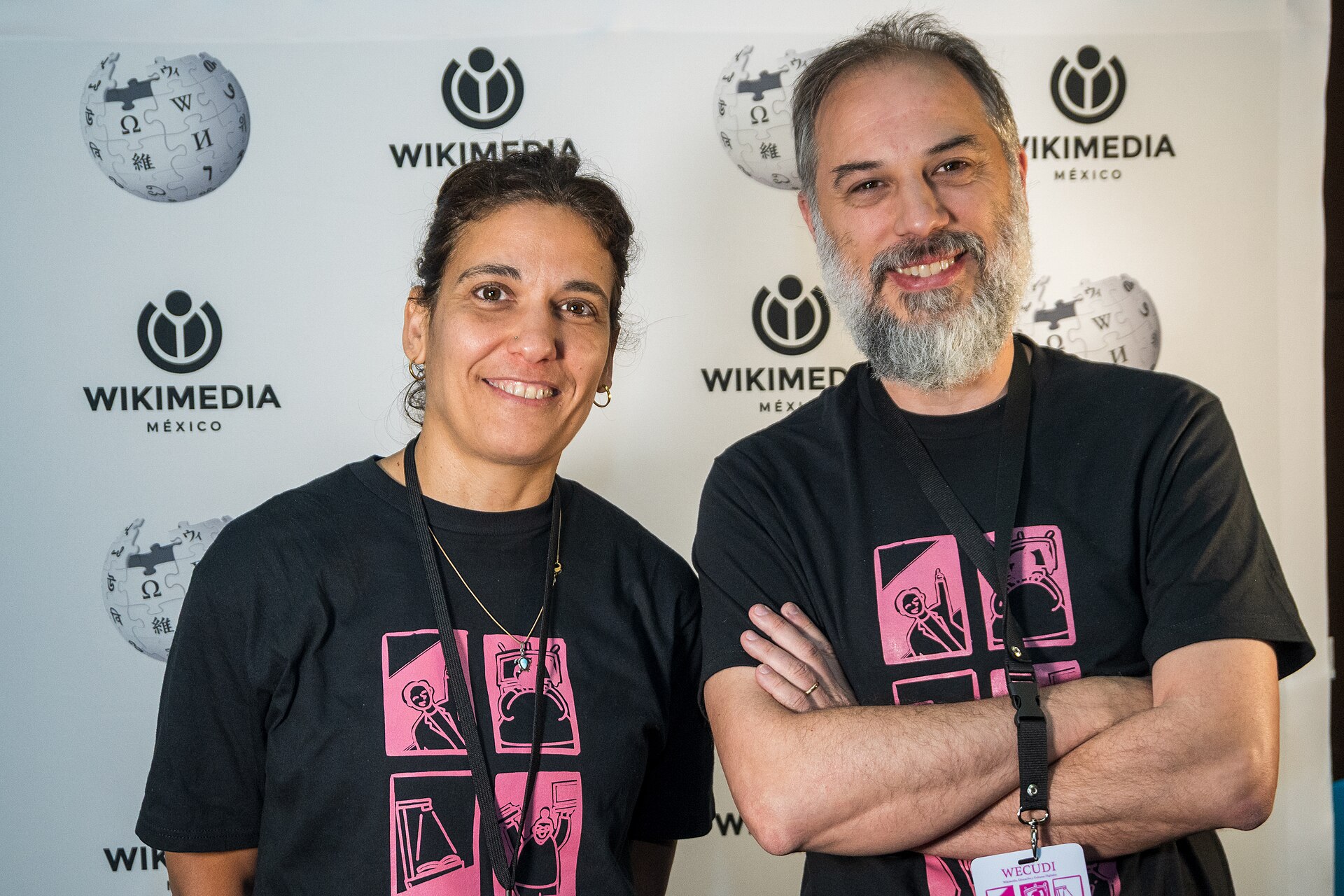 Portraits of attendees at WECUDI 2025, Mexico City, Mexico.