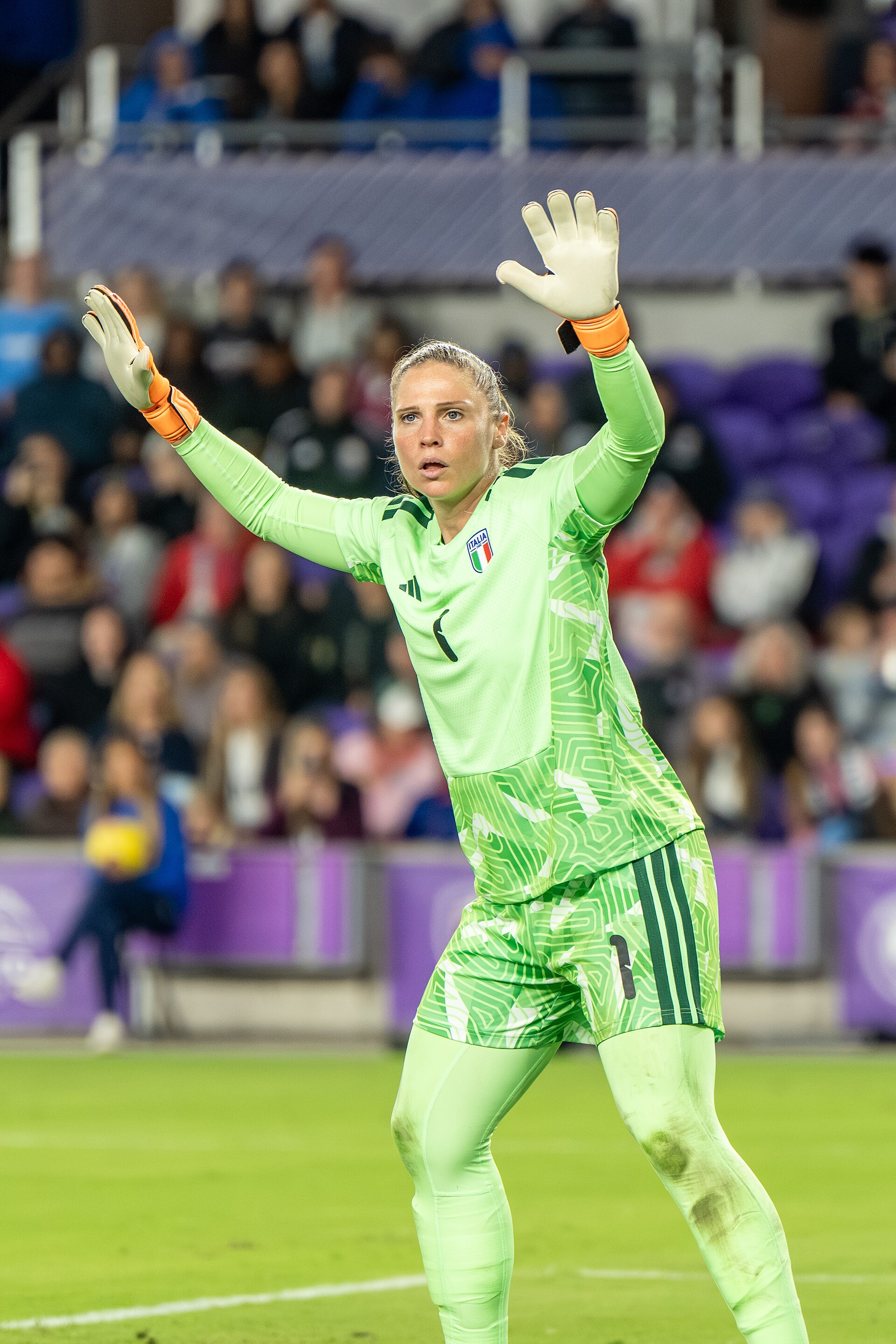 Laura Giuliani during United States Women's Soccer Team vs Italy Women's National Football Team on November 28 2025