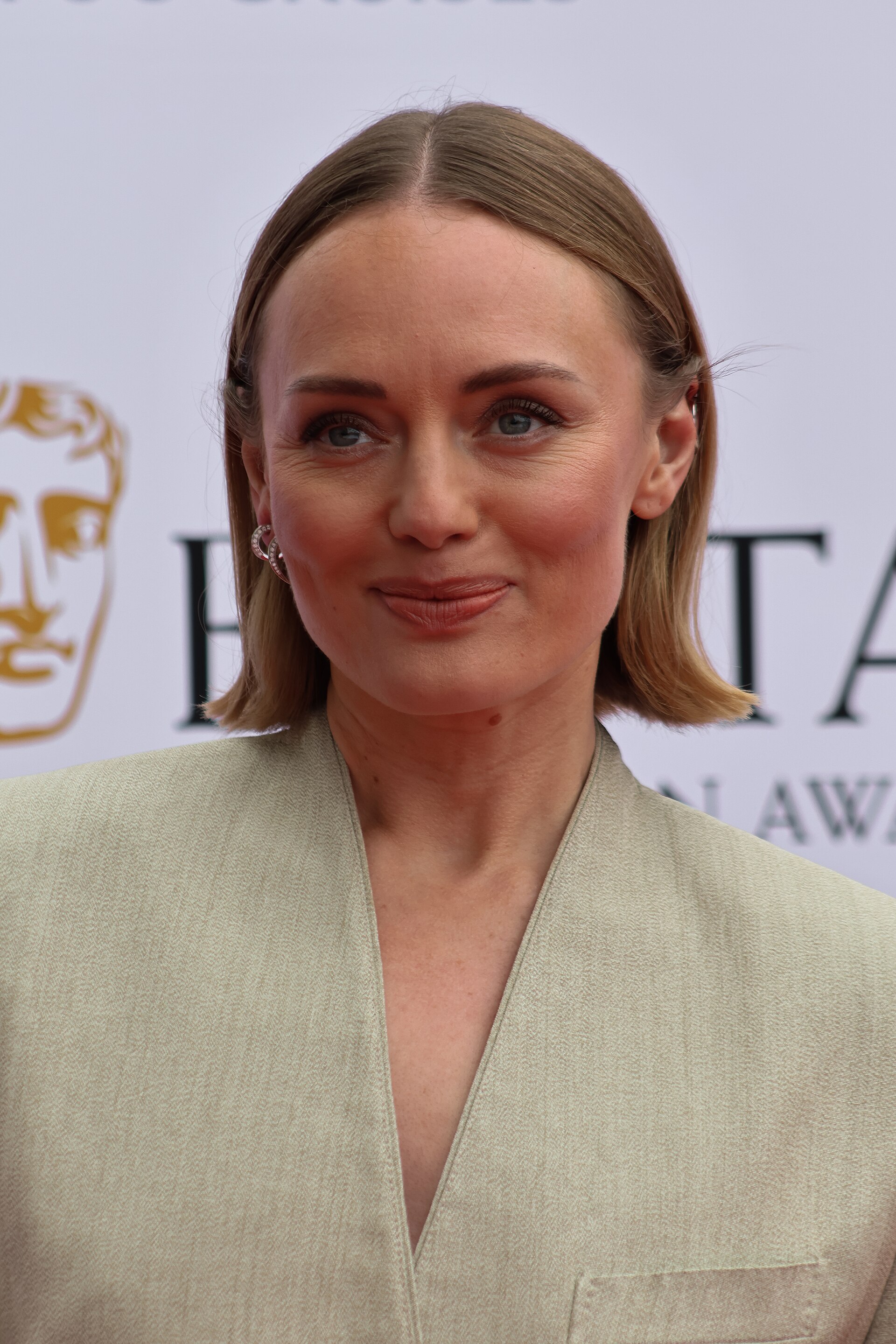 Laura Haddock at the TV BAFTA red carpet, May 26