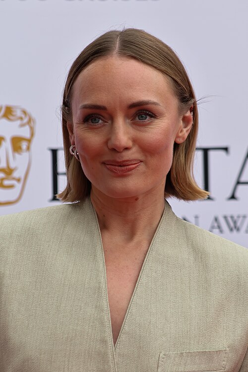 Laura Haddock at the TV BAFTA red carpet, May 26