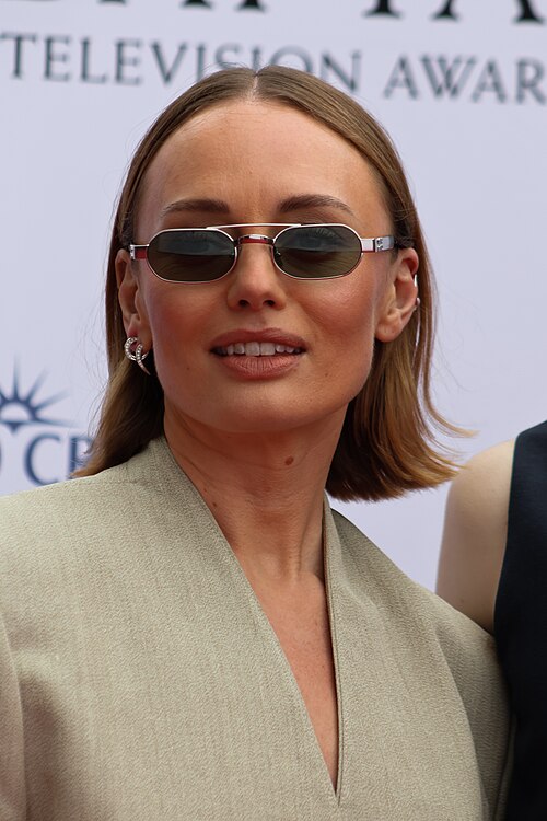 Laura Haddock at the TV BAFTA red carpet, May 26
