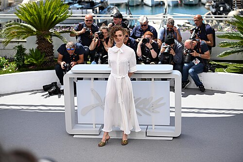 CANNES, FRANCE - MAY 12: Jury member Laura Wandel at the Feature Films Jury photocalls during the 79th annual Cannes Film Festival at Palais des Festivals on May 12, 2026 in Cannes, France.
