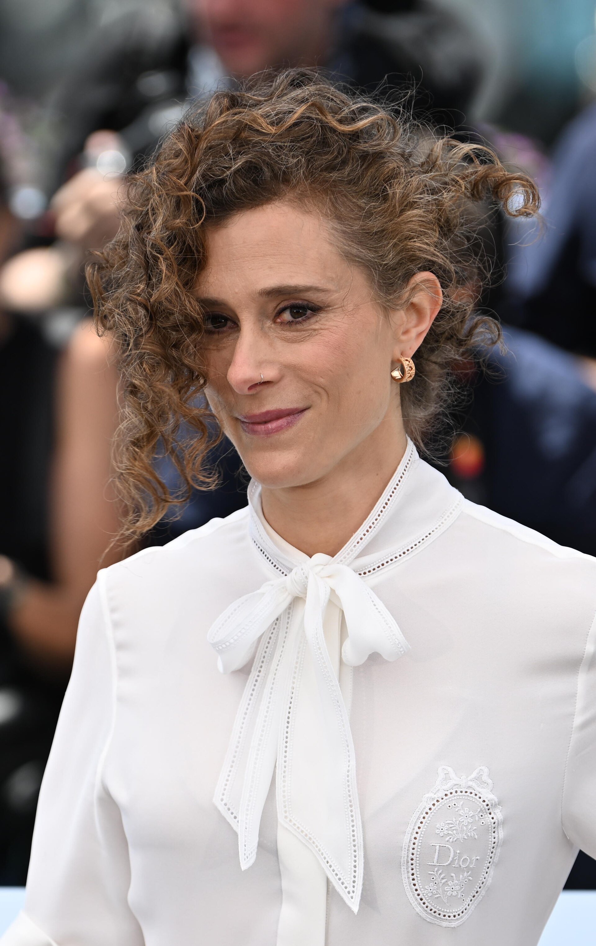 CANNES, FRANCE - MAY 12: Jury member Laura Wandel at the Feature Films Jury photocalls during the 79th annual Cannes Film Festival at Palais des Festivals on May 12, 2026 in Cannes, France.