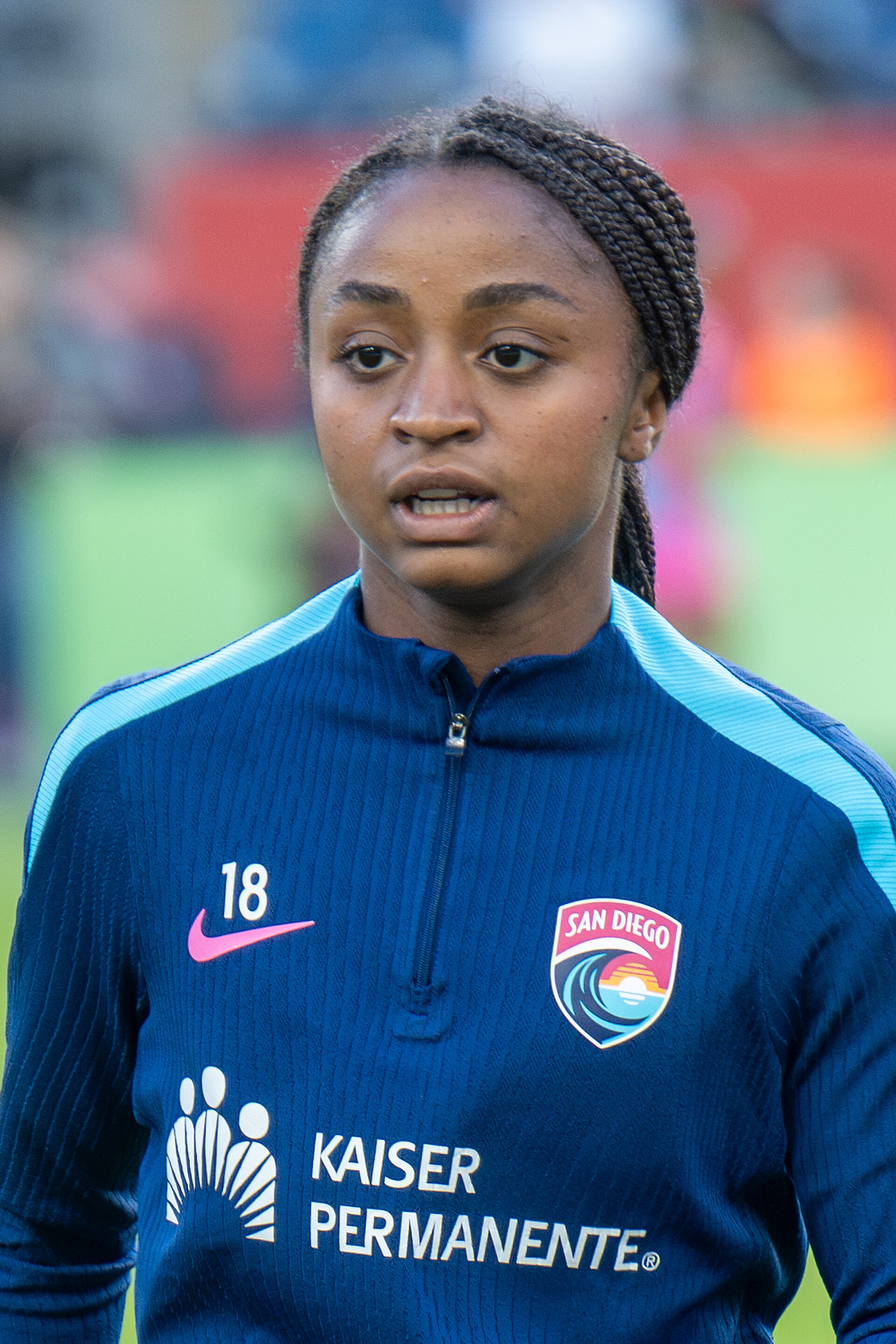 Laurina Fazer during Boston Legacy vs San Diego Wave on April 3, 2026