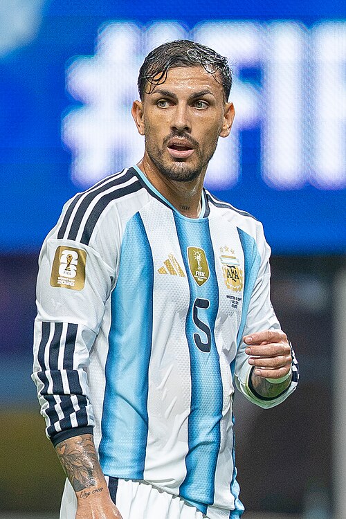 Leandro Paredes during Argentina v Egypt at the 2026 FIFA World Cup