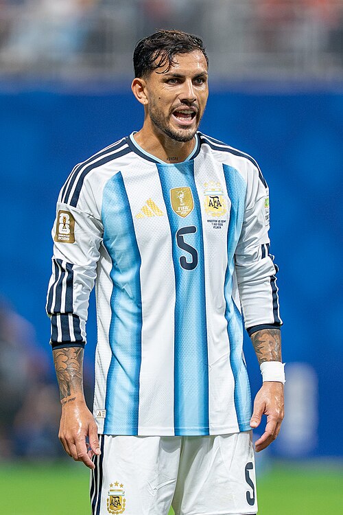 Leandro Paredes during Argentina v Egypt at the 2026 FIFA World Cup