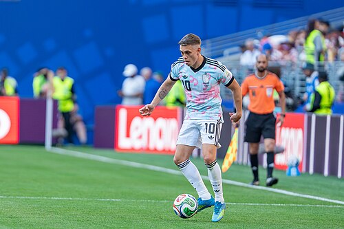 Leandro Trossard during Belgium v United States at the 2026 FIFA World Cup