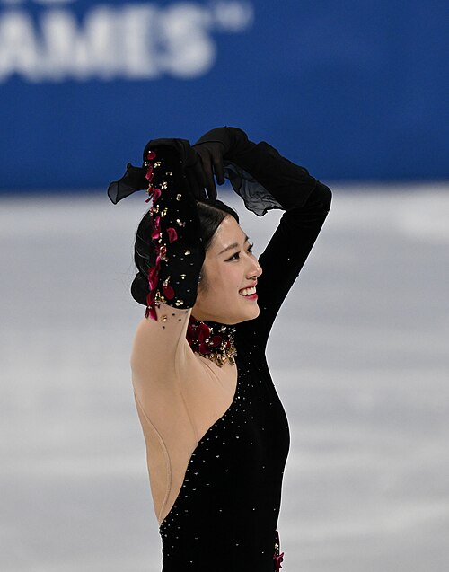 MILAN, ITALY - 19 FEBRUARY 2026: Lee Hae-in of South Korea compete during the Figure Skating Women Single Skating Free Skating at the Olympic Winter Games Milano Cortina 2026 Milano Ice Skating Arena on February 19, 2026 in Milan, Italy