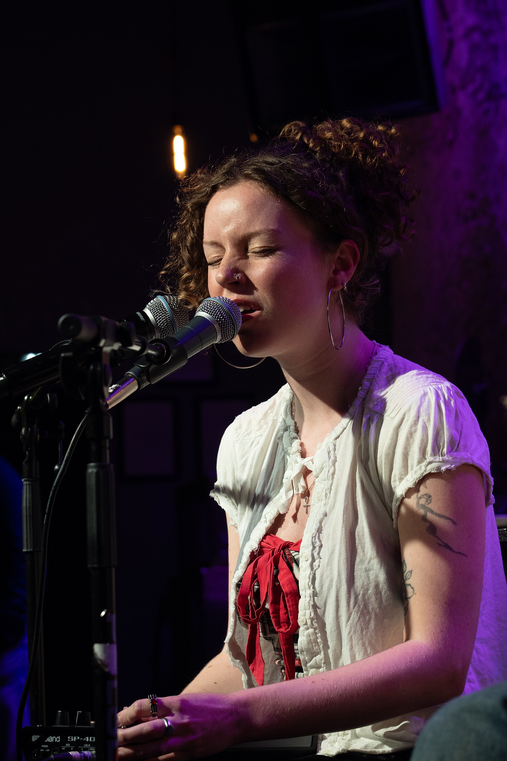 Leela Rosa, Dutch artist & producer, at the SXSW London festival hosted in London, England during June 2026.