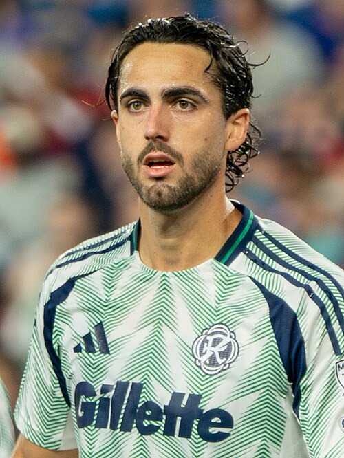 Leo Campana during NE Revolution vs Nashville SC on 6.25.25