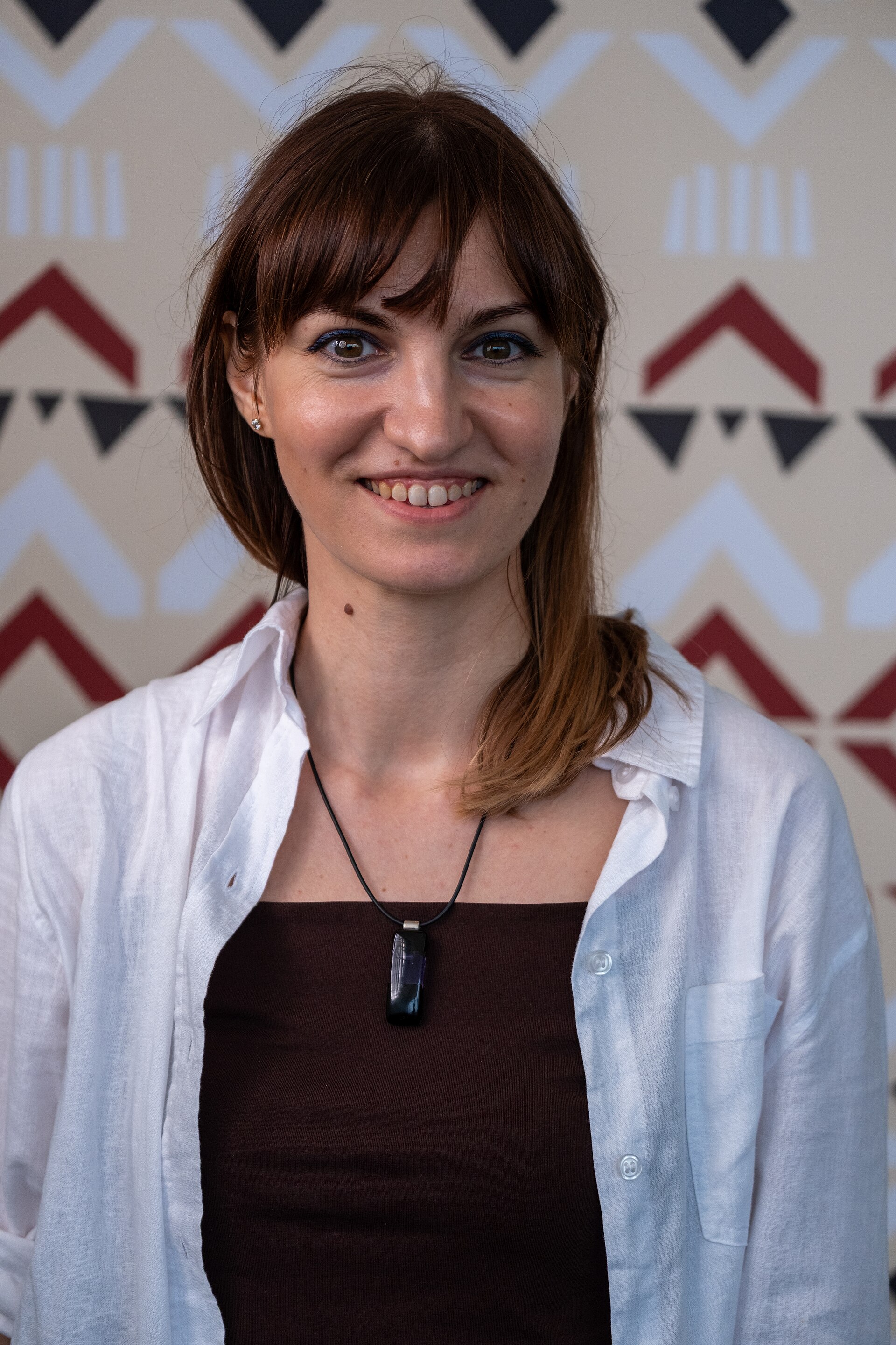 Letherian3 portrait at Wikimania 2025 WikiPortraits Studio