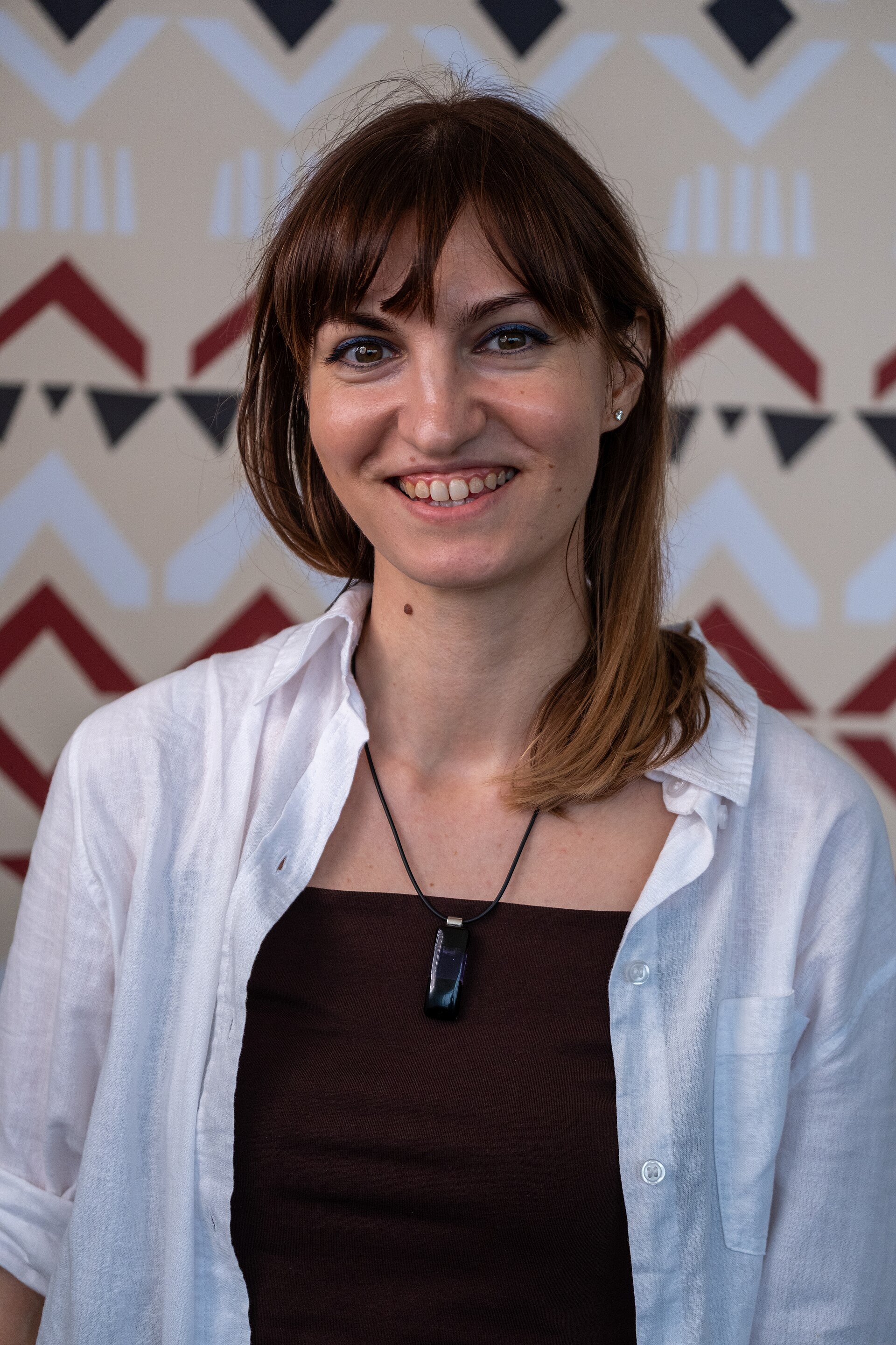Letherian3 portrait at Wikimania 2025 WikiPortraits Studio