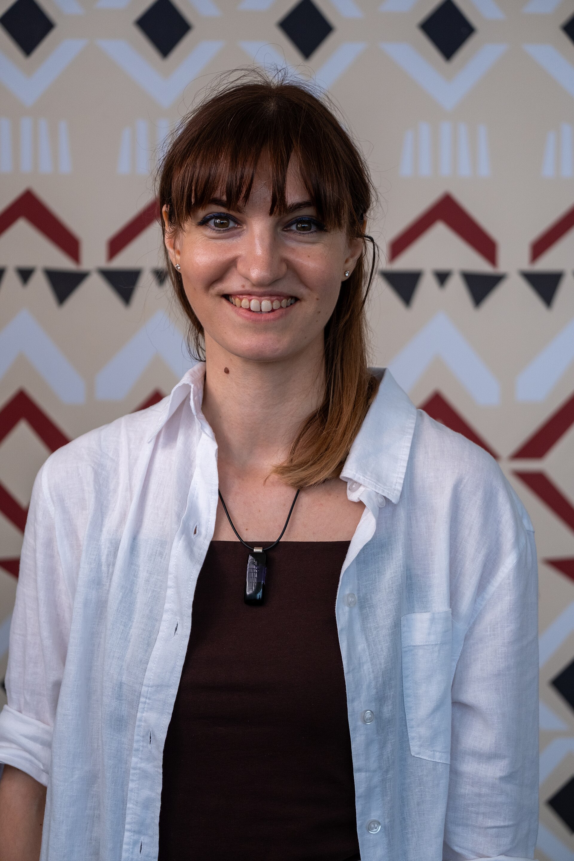 Letherian3 portrait at Wikimania 2025 WikiPortraits Studio