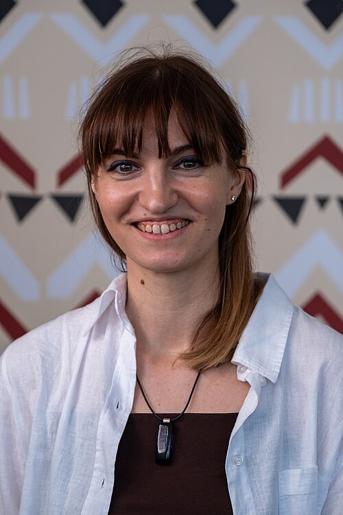 Letherian3 portrait at Wikimania 2025 WikiPortraits Studio
