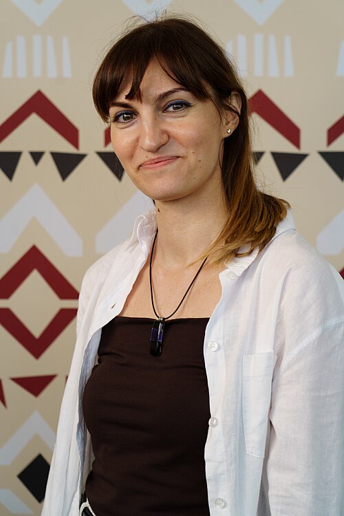Letherian3 portrait at Wikimania 2025 WikiPortraits Studio