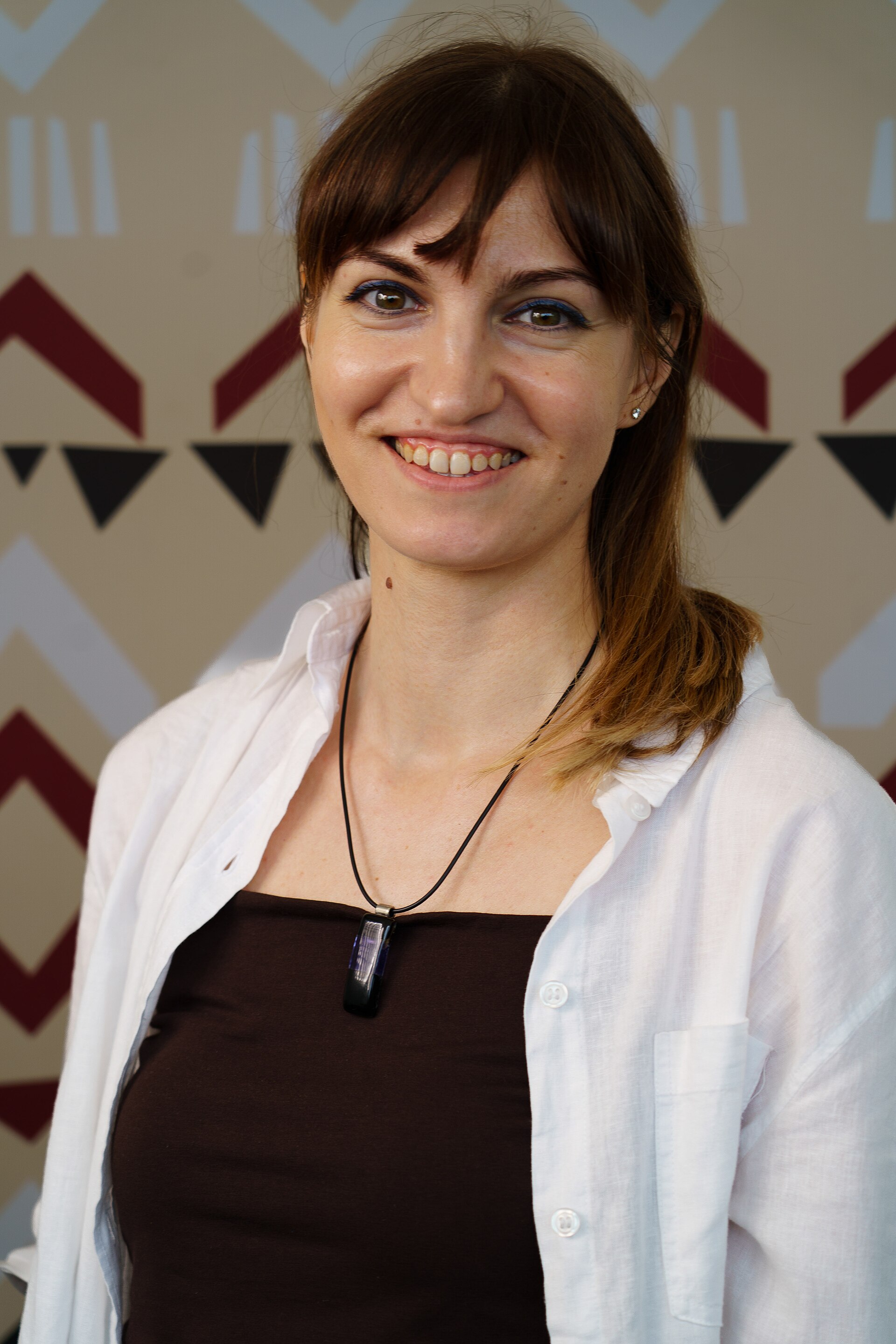 Letherian3 portrait at Wikimania 2025 WikiPortraits Studio