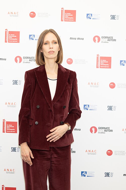 Lili Horvàt, director, at 82nd Venice International Film Festival in Venice, Italy for the film My notes on mars.