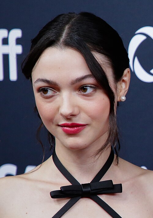 Lily McInerny at the 2024 Toronto International Film Festival (TIFF) for the movie Bonjour Tristesse.
