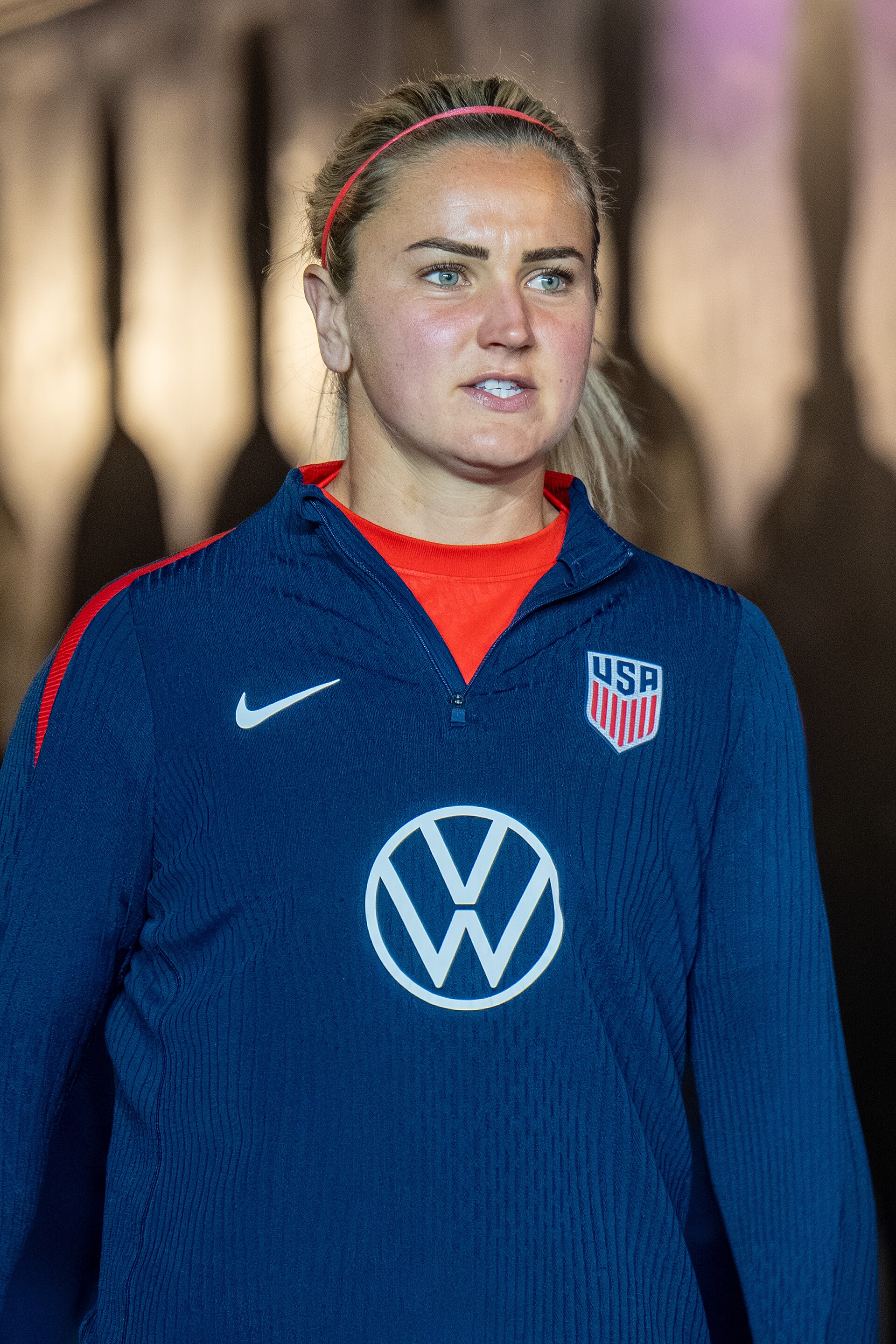Lindsey Heaps during United States Women's Soccer Team vs Italy Women's National Football Team on November 28 2025