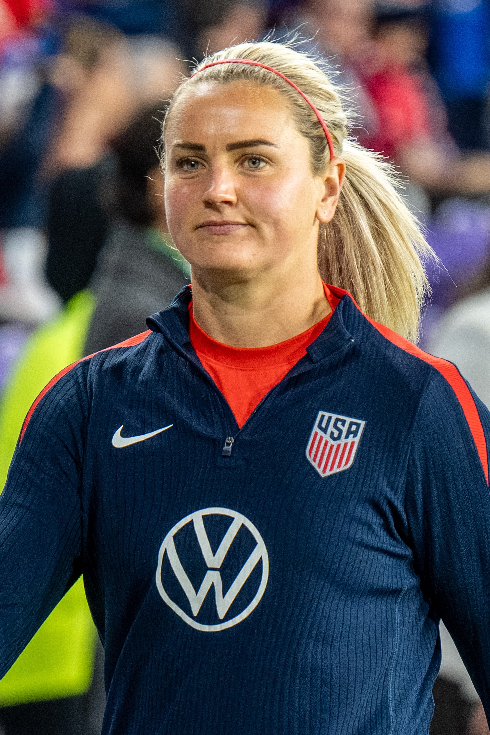 Lindsey Heaps during United States Women's Soccer Team vs Italy Women's National Football Team on November 28 2025