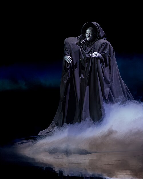 Lion Ceccah performing Sólo Quiero Más, representing Lithuania in the 1st Semi Final of the 2026 Eurovision Song Contest in Vienna