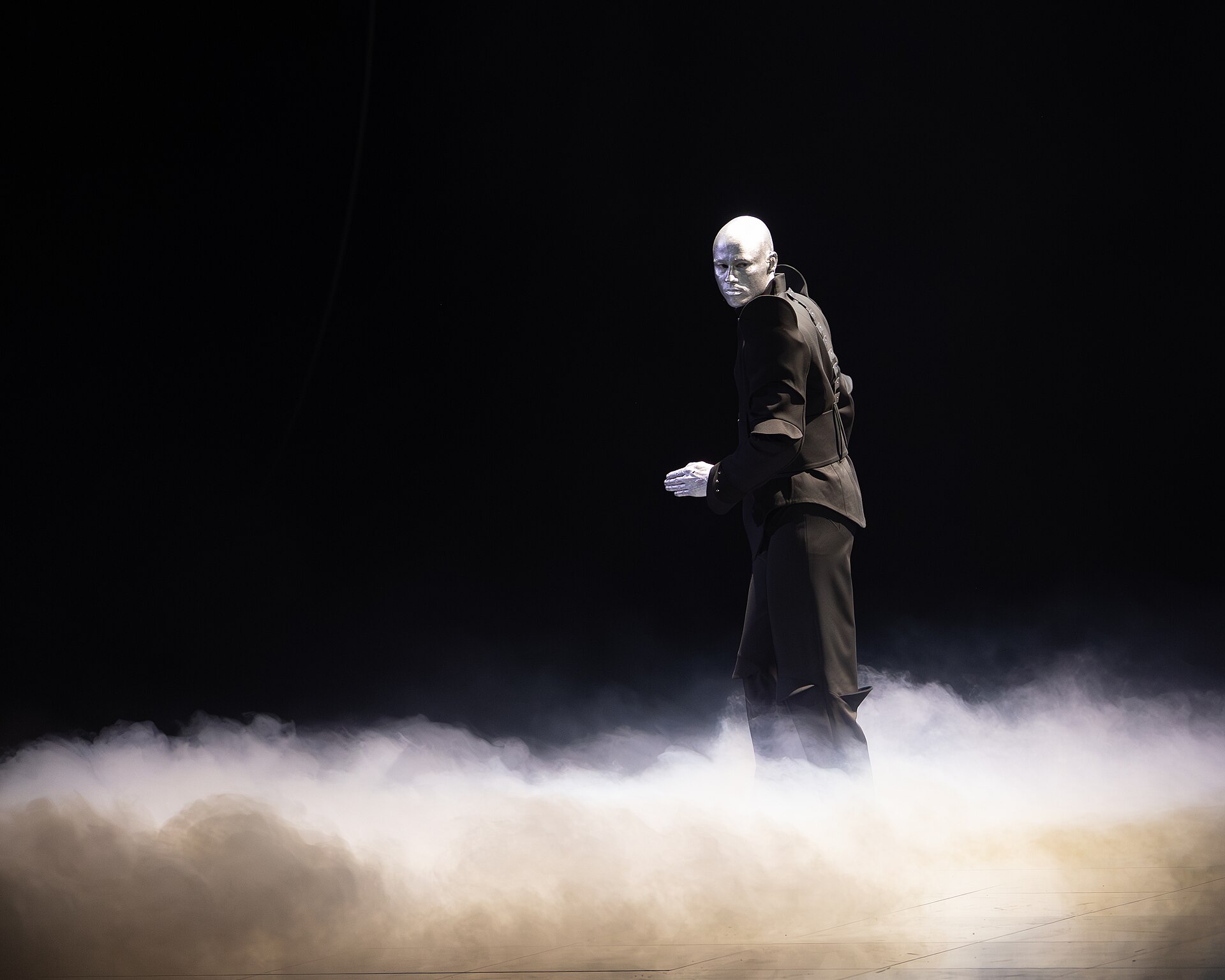 Lion Ceccah performing Sólo Quiero Más, representing Lithuania in the 1st Semi Final of the 2026 Eurovision Song Contest in Vienna