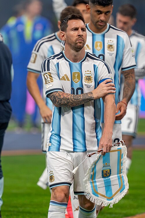 Lionel Messi during Argentina v Egypt at the 2026 FIFA World Cup