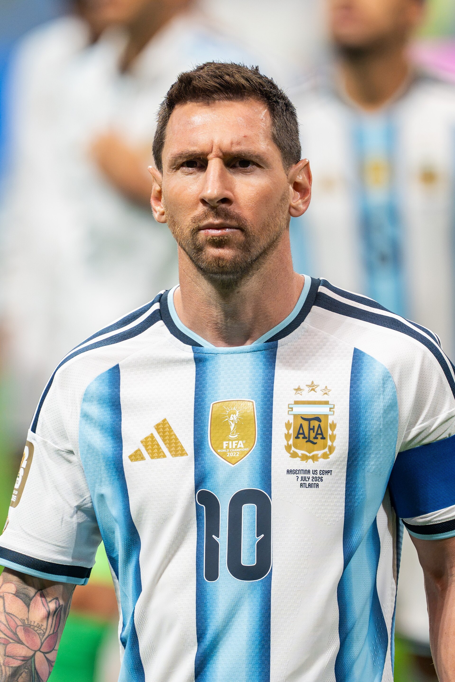 Lionel Messi during Argentina v Egypt at the 2026 FIFA World Cup