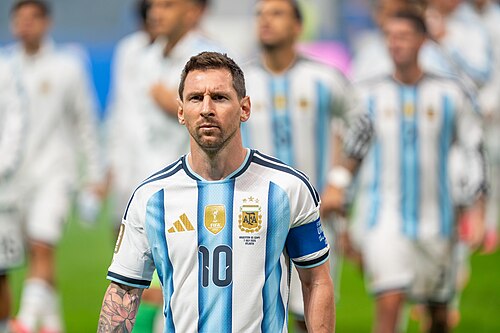 Lionel Messi during Argentina v Egypt at the 2026 FIFA World Cup
