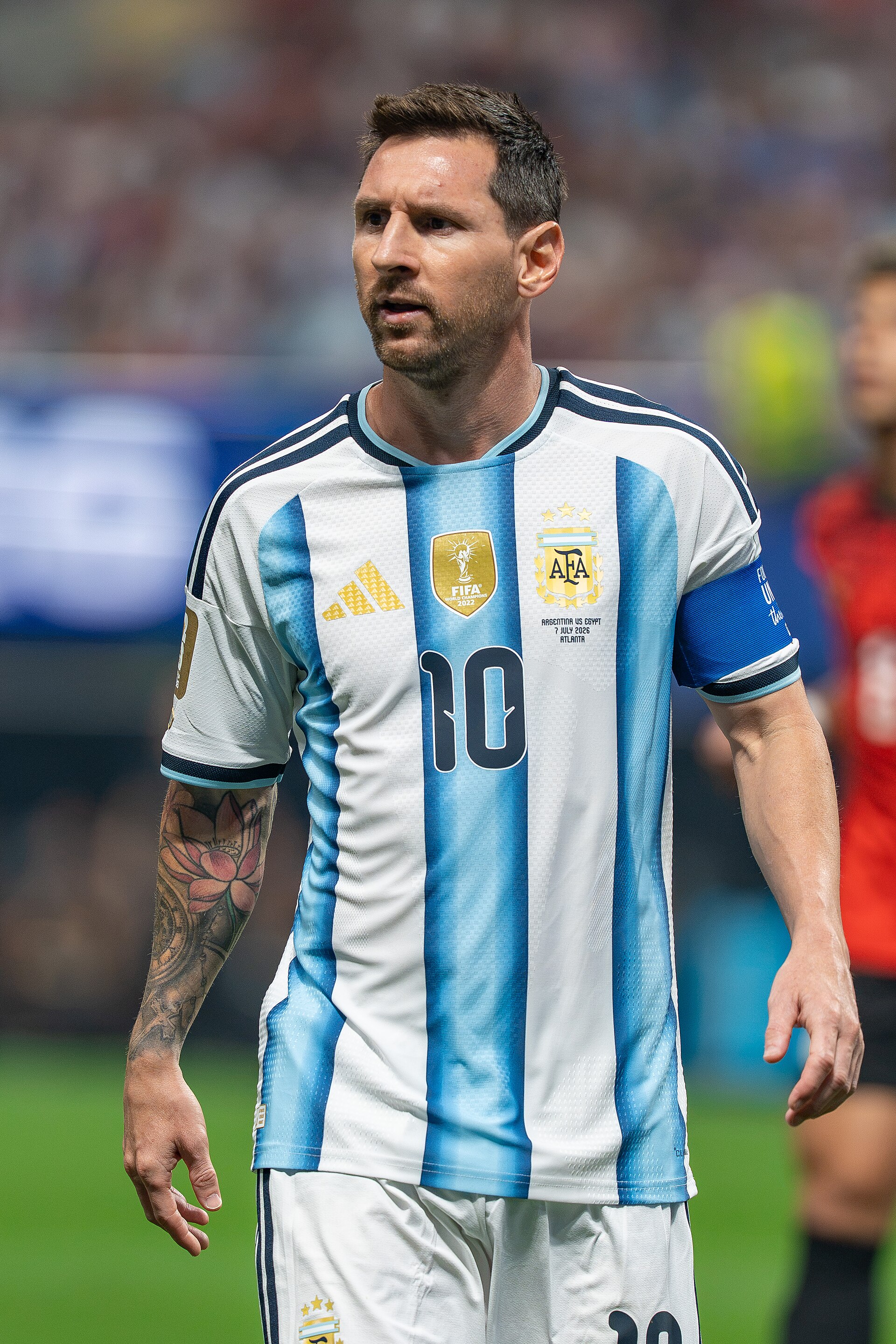 Lionel Messi during Argentina v Egypt at the 2026 FIFA World Cup