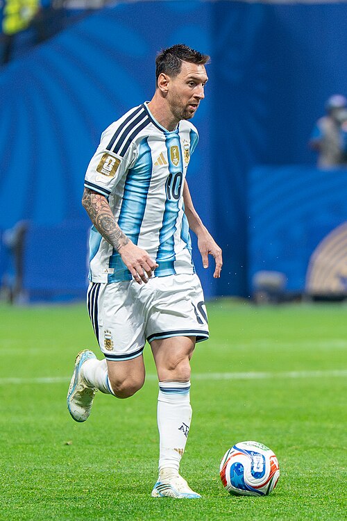 Lionel Messi during Argentina v Egypt at the 2026 FIFA World Cup