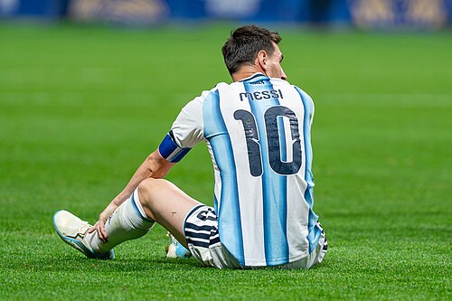 Lionel Messi during Argentina v Egypt at the 2026 FIFA World Cup