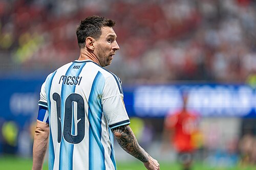 Lionel Messi during Argentina v Egypt at the 2026 FIFA World Cup