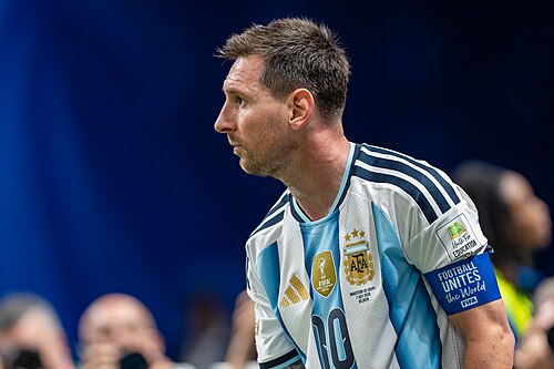 Lionel Messi during Argentina v Egypt at the 2026 FIFA World Cup